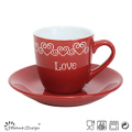 Sweet Lover Geschenk 3oz Cups und Untertassen